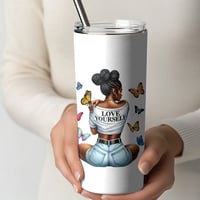 Image 2 of "Love Yourself" 20 oz tumbler 