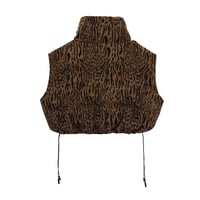 Image 2 of BROWN ZEBRA WOOL VEST