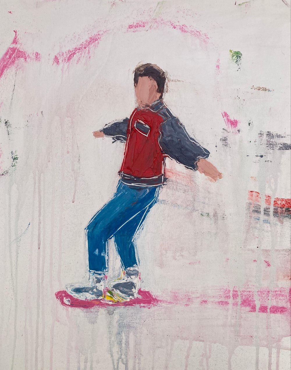 Image of Marty Mcfly (original on canvas)