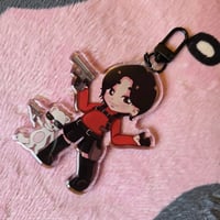 Hyunjin x Ada Wong keychain - Resident Evil 4 