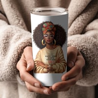 Image 3 of " Know your worth and then Add tax" 20 oz Tumbler