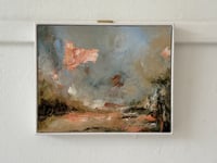 Image 2 of Quiet Confidence, oil and cold wax, framed 25 x 20cm