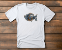Image 1 of "This is fine" shirt