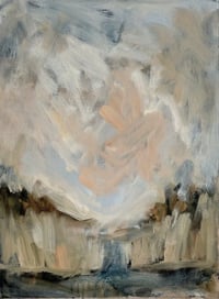 Image 2 of Song Of The Marshes. Oil on linen, unframed, 40 x 30cm