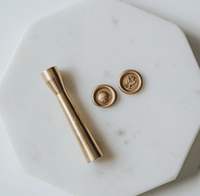 two in one mini wax seal - bauble + holly