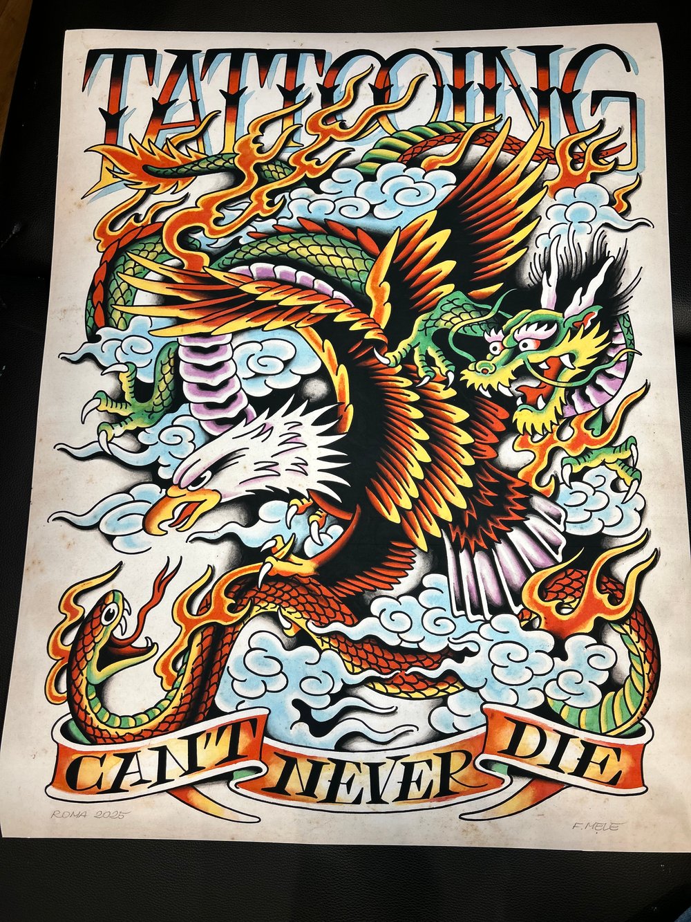 Image of TATTOOING can’t never die