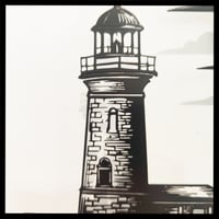 Image 3 of ⚓ “Newlyn Harbour” – Steel Coastal Artwork