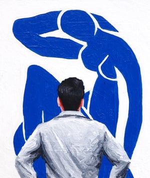 Image of Blue Nude
