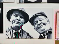 STILL GAME JACK AND VICTOR PAINTING