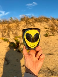 Image 1 of ALIEN TUMBER WITH DARK SPARKLE EYES- AURORA