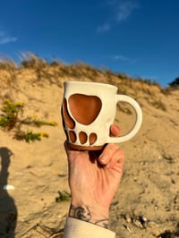 Image 2 of MEMENTO MORI MUG - SATIN WHITE