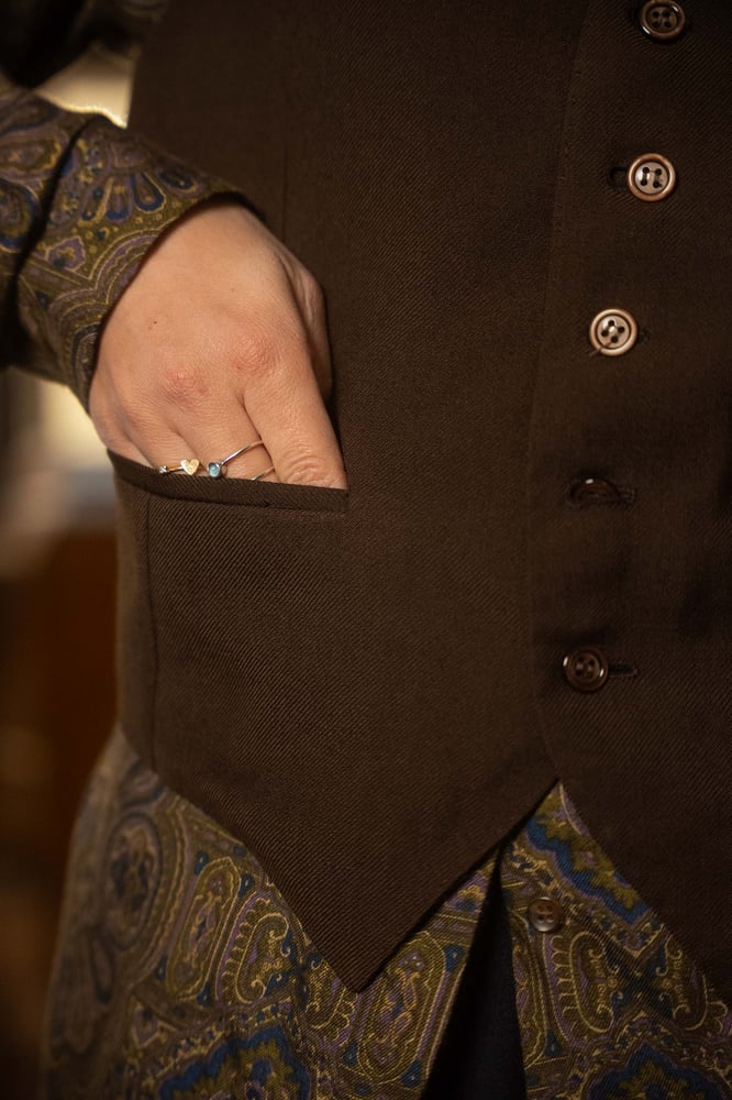 Image of Gilet Marrone
