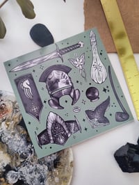 Image 2 of LOTR & ONI RED Sticker sheets / hojas de pegatinas  