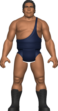 Image 2 of *PREORDER 10/17* VARIANT ANDRE THE GIANT POWER PACKED WRESTLERS SERIES 1 FIGURE FC TOYS 3.75" SCALE
