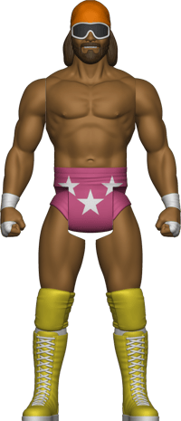 Image 3 of *PREORDER 10/17* MACHO MAN RANDY SAVAGE POWER PACKED WRESTLERS SERIES 1 FIGURE FC TOYS (3.75" SCALE)