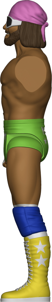 Image 3 of *PREORDER 10/17* VARIANT MACHO MAN RANDY SAVAGE POWER PACKED WRESTLERS SERIES 1 FIGURE FC TOYS