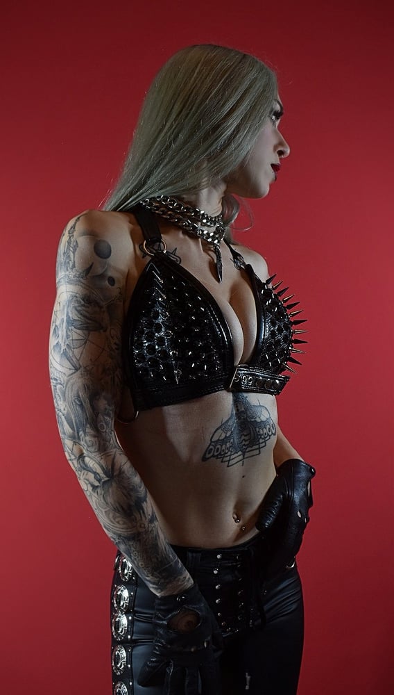 Image of DOMINATE BLACK BRA