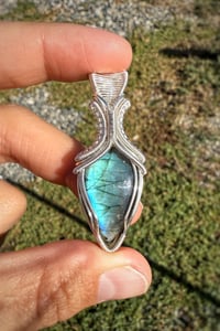 Image 1 of Blue Labradorite Pendant