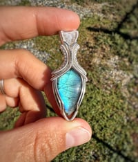 Image 2 of Blue Labradorite Pendant