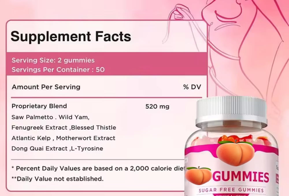 Image of Vegan 🍑 Gummies 100 count