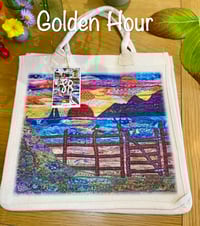 Image 4 of Sunset Collection Small Tote bags