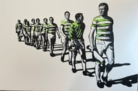 LISBON LIONS CELTIC ORIGINAL PAINTING