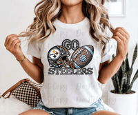 Go Steelers Rhinestone look Shirt 