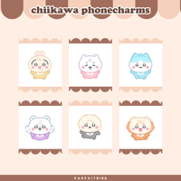 Chiikawa Phonecharms