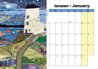 Image 4 of A5 Desk calendar