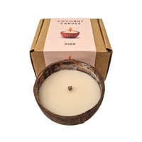 Image 1 of Coconut Shell Candle - Oud