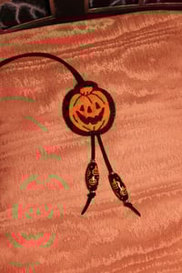 Image 1 of Pumpkin Bolo Tie