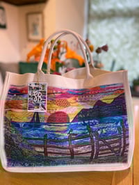 Image 2 of Sunset Collection Large Tote Bags