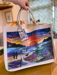 Image 3 of Sunset Collection Large Tote Bags