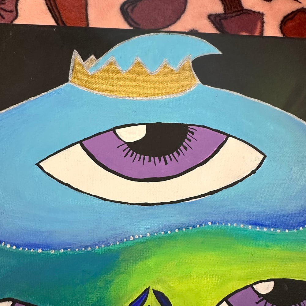 Image of slime cream king ~ original painting 