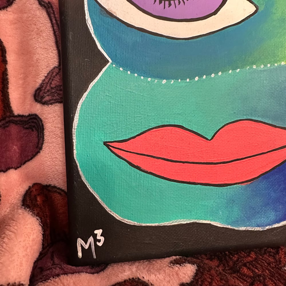 Image of slime cream king ~ original painting 