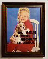 Image 1 of Tableau QUI SÈME LA HESS…
