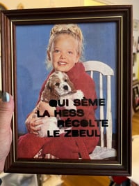 Image 2 of Tableau QUI SÈME LA HESS…
