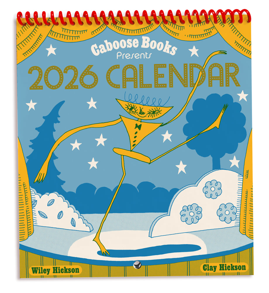 Image of 2026 Caboose Calendar **PRE-ORDER**