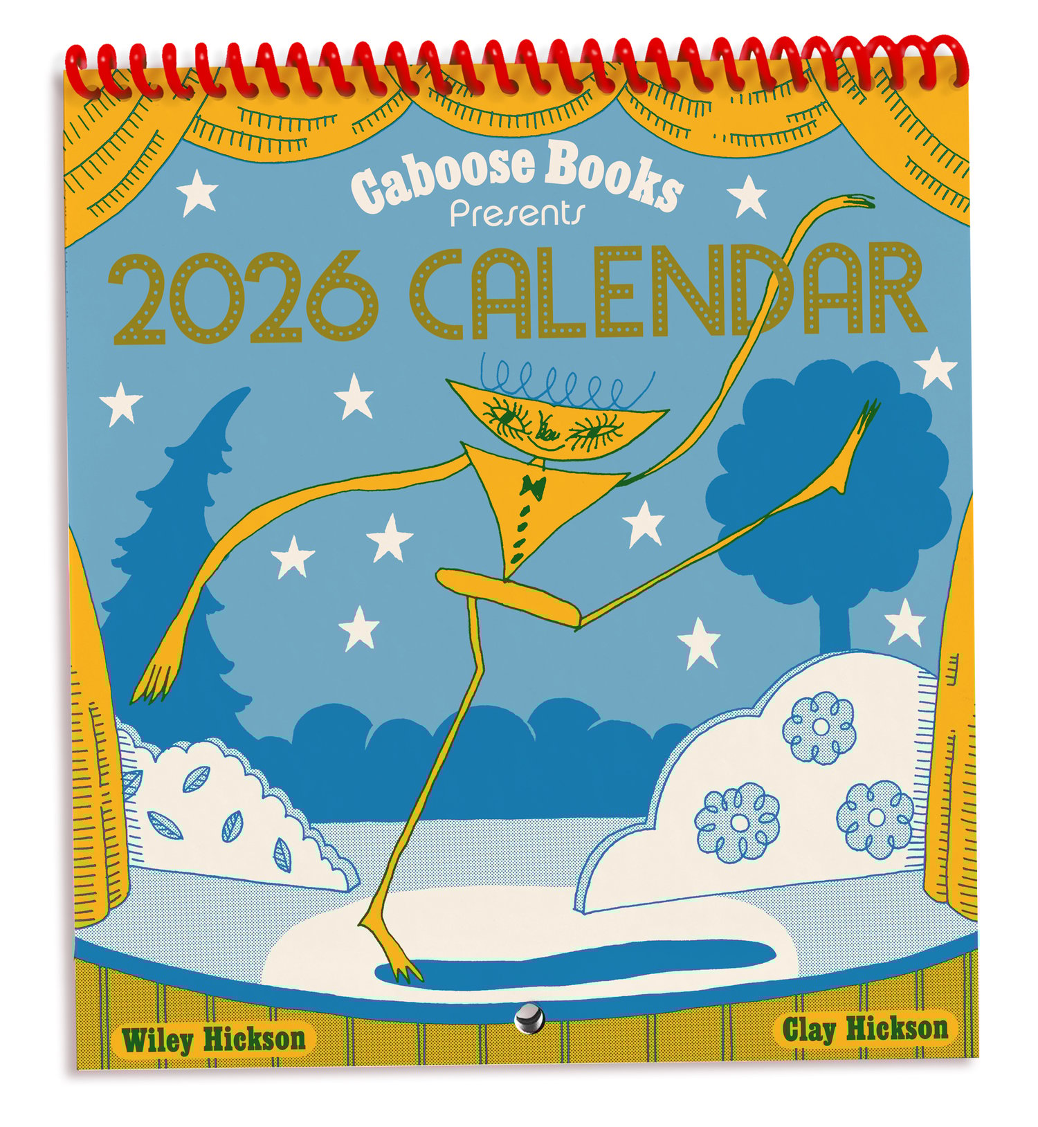 Image of 2026 Caboose Calendar **PRE-ORDER**