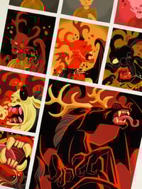 Image 2 of Jersey Devil Graphic Novel Page Print