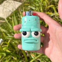 Image 5 of Spooky Squidward 1 Of 1 Clay Lighter Case