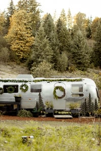 Image 4 of Christmas Minis: GlassHouse/Sleigh/Camper/Trees