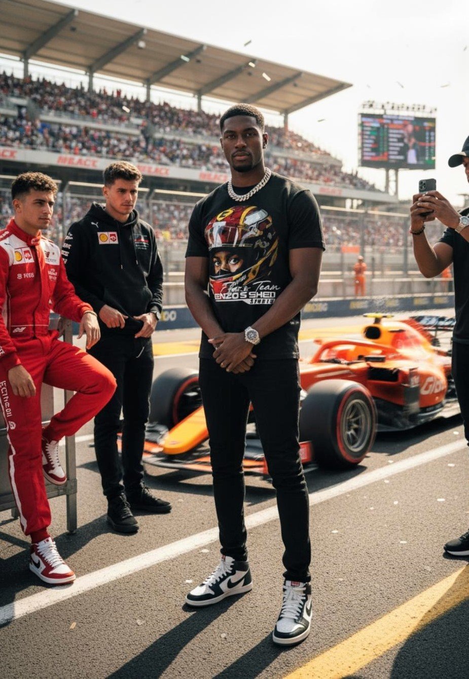 Image of Enzo's Shed F1 Crewneck