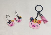 Cutesy Piglet Earrings