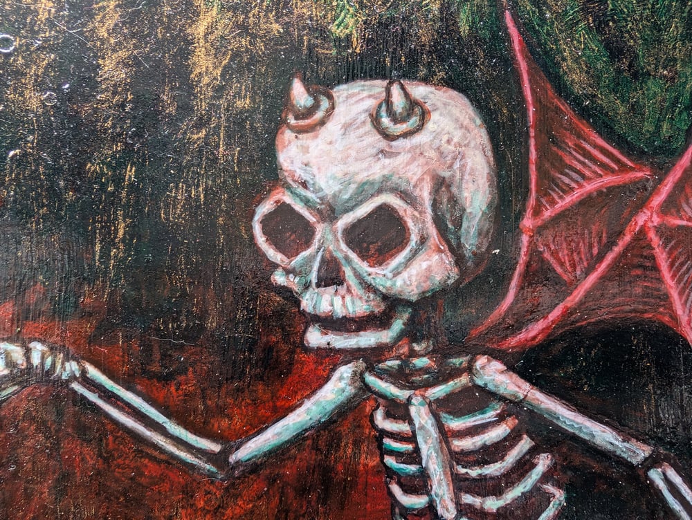 The Tooth Fairy - original acrylic painting