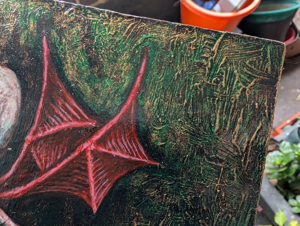 The Tooth Fairy - original acrylic painting