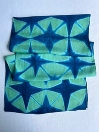 Image 2 of Sea Glass Stars — Silk Scarf