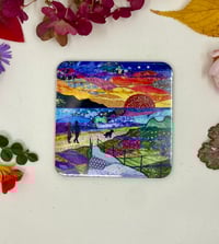 Image 1 of Sunset Stroll Coasters