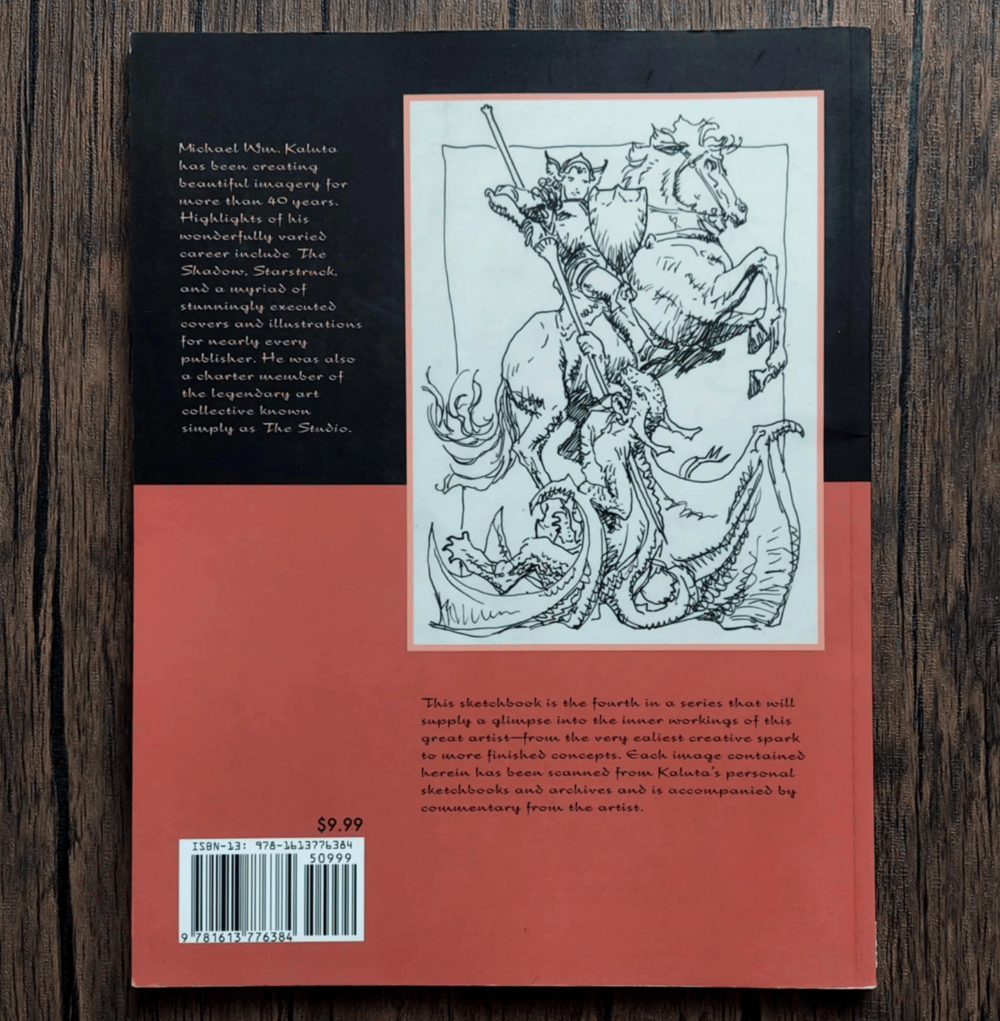 MW Kaluta Sketchbook Series Volume 4, by Michael Kaluta
