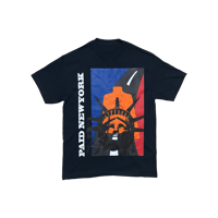 Image 1 of free liberty, till it's backwards tee - navy